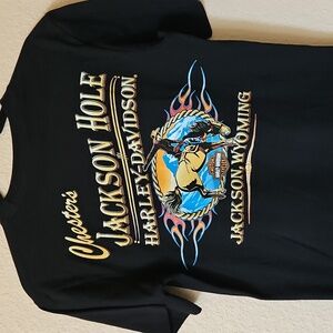 Harley-Davidson Tee Chester's Jackson Hole H-D💖💖💖NWOT